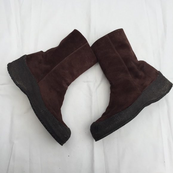 Bally Other - BALLY Men’s Size 46E Brown Suede Snow Boots ❗️